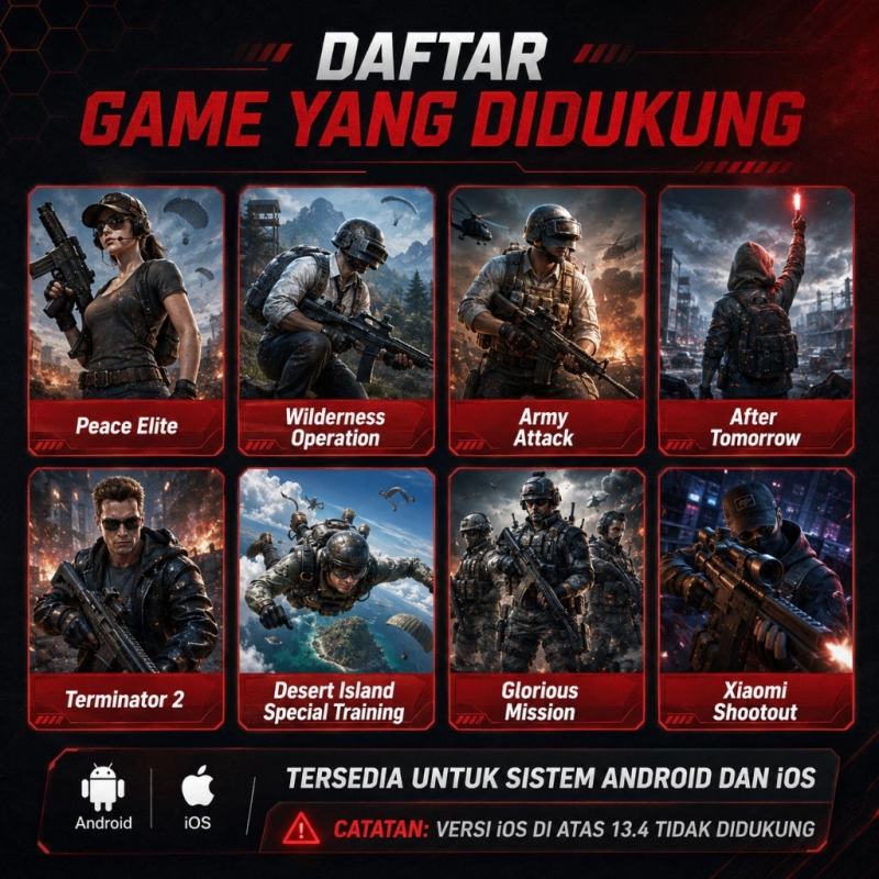 Cek Keyboard Gaming and Mouse Set for Mobile Controller Converter Mouse And Keyboard For PC Gaming PUBG Mobile Phone Android M1 - foto 5