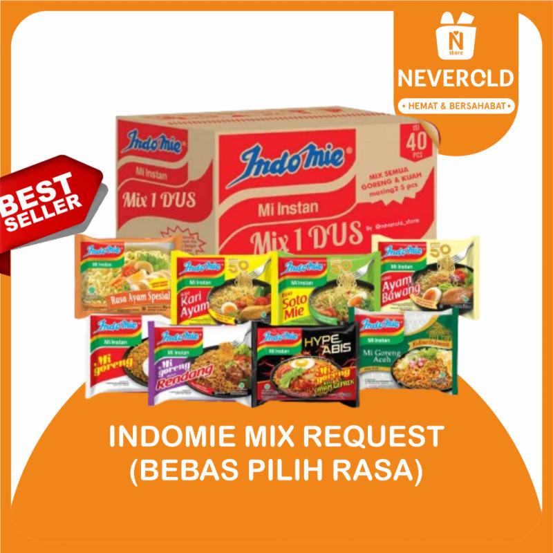 Cek INDOMIE 1 DUS ISI 40 BISA MIX RASA