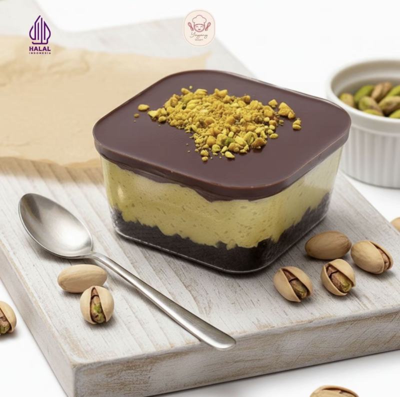 Cokelat Dubai Pistachio 120ml dubai chocolate Dubai Dessert - foto 2