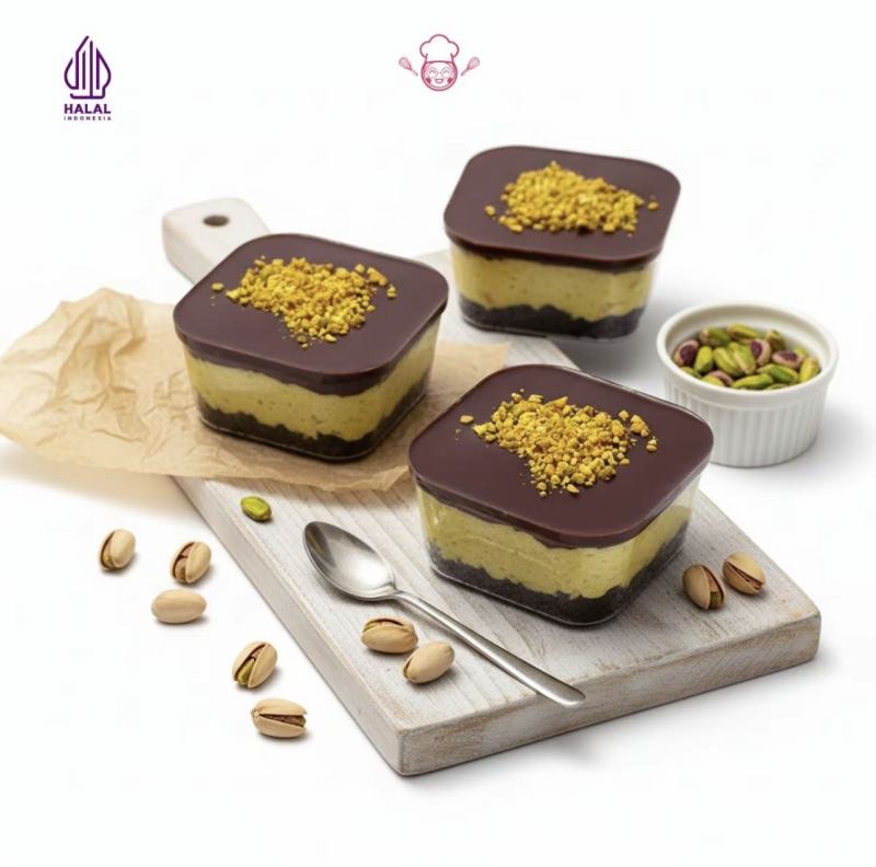 Cokelat Dubai Pistachio 120ml dubai chocolate Dubai Dessert - foto 3