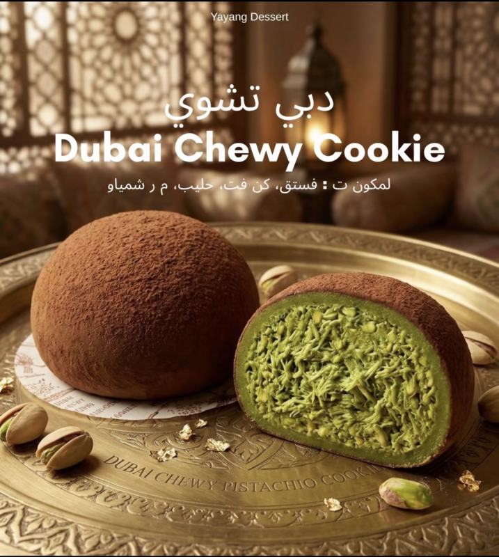Dubai Chewy Cookie MEGALODON JUMBO - Yayang Dessert