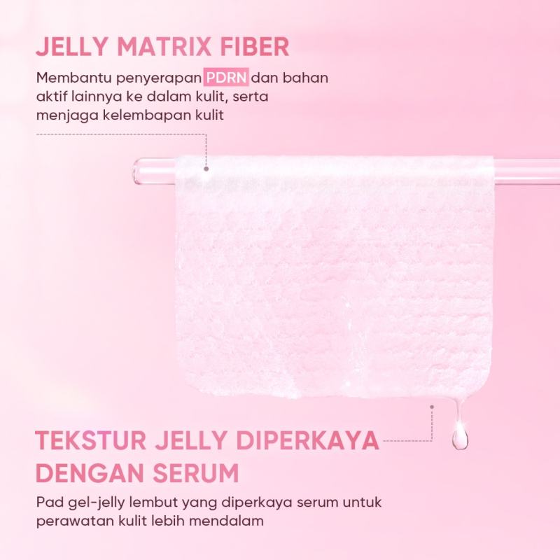[NEW LAUNCH!]SKINTIFlC -PDRN Vitabright Serum Jelly Pad 80sheets|High-potency PDRN sheet masker wajah masker komedo dan pori skincare skintific masker wajah 1box sheetmask 40 days - foto 3