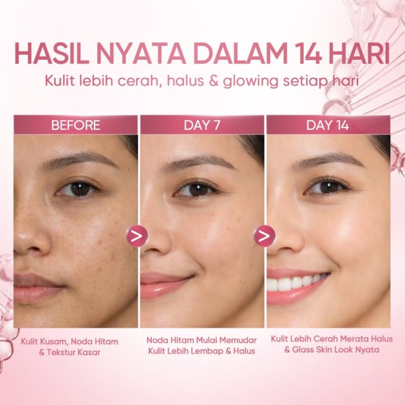 Cek [NEW] SKINTIFIC | 2PCS PDRN Glass Skin Set | Serum + Moisturizer - Bright & Smooth Brightening / Barrier Repair / Renewal Anti-aging / Skin Glowing Combo Tekstur halus & radian - foto 5